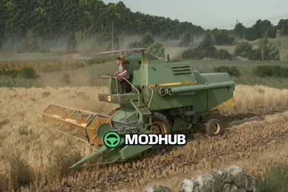 Комбайн John Deere 955 для FS25 — 2