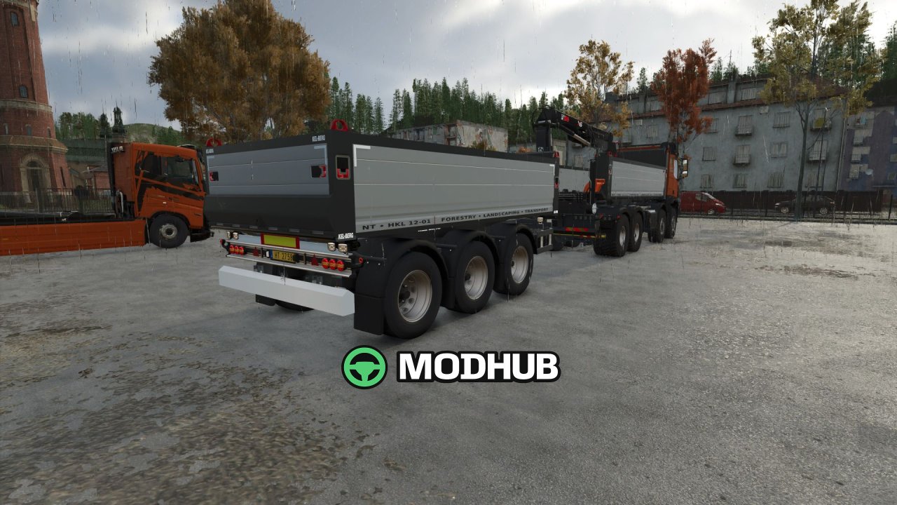 Причіп Kel-Berg T790KIT v1.0 для FS25