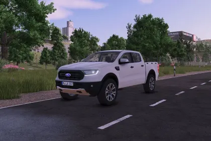 Потужний Пікап Ford Ranger 2019 для Farming Simulator 25 — 200 к.с. та 175 км/год — 1