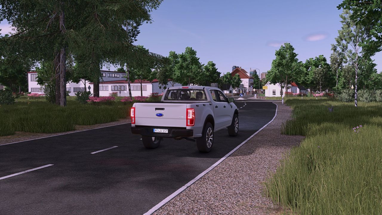 Потужний Пікап Ford Ranger 2019 для Farming Simulator 25 — 200 к.с. та 175 км/год