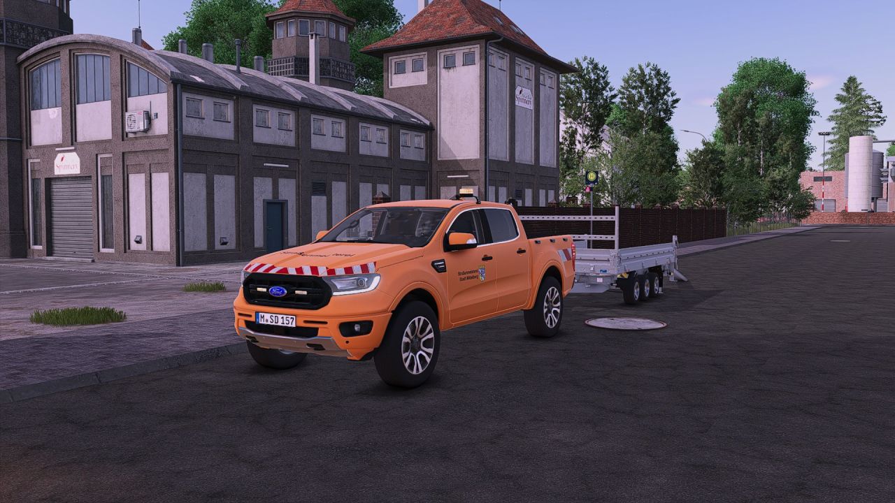 Потужний Пікап Ford Ranger 2019 для Farming Simulator 25 — 200 к.с. та 175 км/год