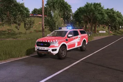 Потужний Пікап Ford Ranger 2019 для Farming Simulator 25 — 200 к.с. та 175 км/год — 5