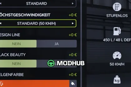 Регульована швидкість транспорту V1.0 для FS25 — 2