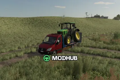 Лебідка для відновлення Recovery Winch v1.0 для FS25 — 2