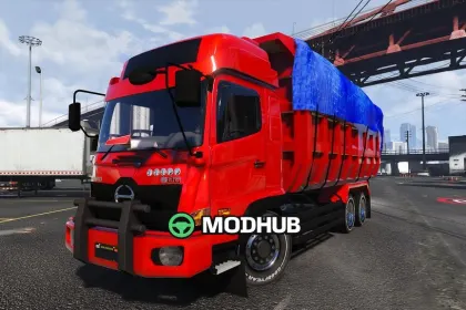 Hino Ranger 500 für GTA 5 — 2