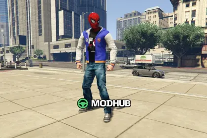 Твір PETER PARKER Queens Edition DELUXE для GTA 5 — 5