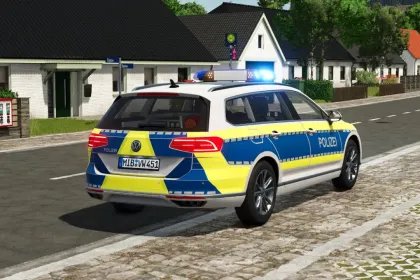 Стильний Volkswagen Passat B8 2015 — Швидке Авто для FS25 з GPS та Сигналами — 6