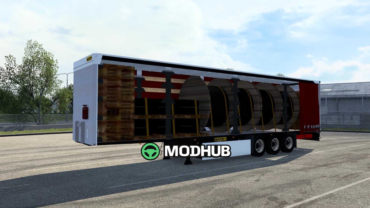 Anhänger Wielton Animation Trailer v1.0 für ETS2