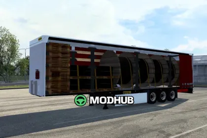 Anhänger Wielton Animation Trailer v1.0 für ETS2 — 2