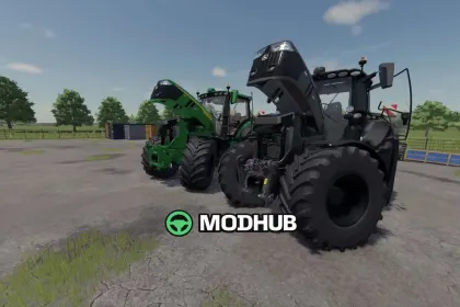 Трактор John Deere 6R Pack v1.1 для FS25 — 2