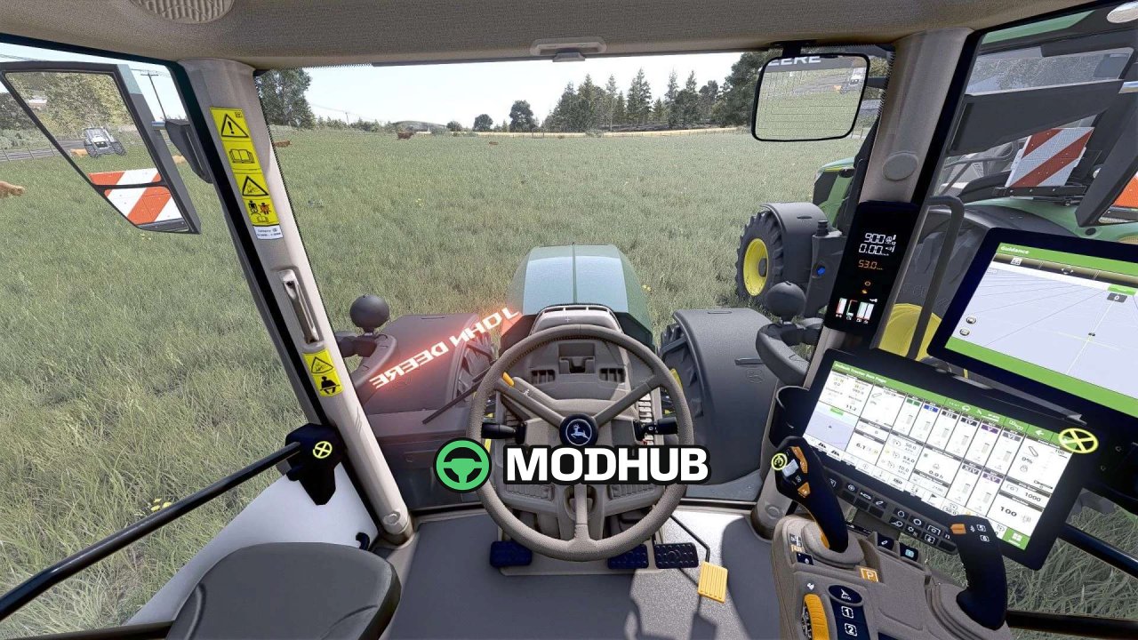 Трактор John Deere 6R Pack v1.1 для FS25