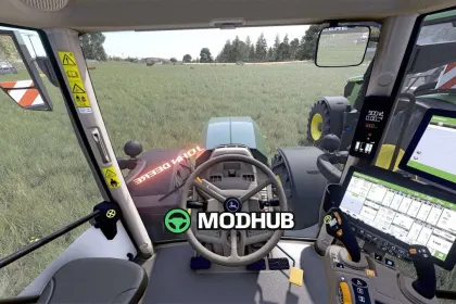 Трактор John Deere 6R Pack v1.1 для FS25 — 4
