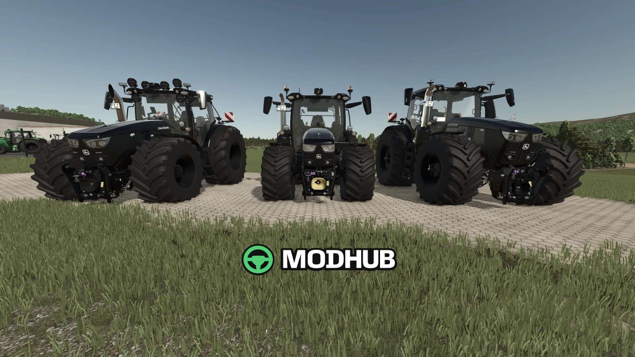 Трактор John Deere 6R Pack v1.1 для FS25