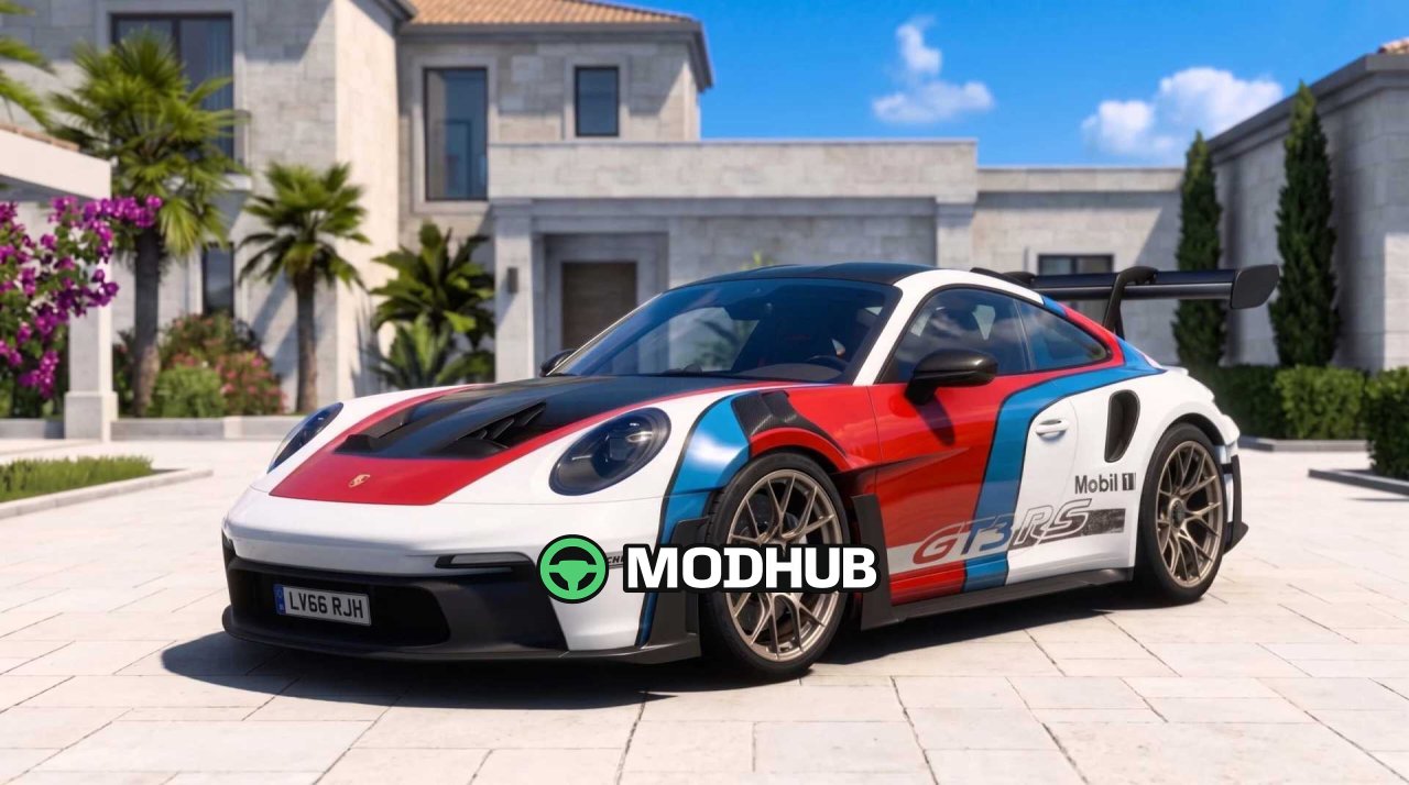 Porsche 992 GT3 RS v1.0 Mod for ETS2