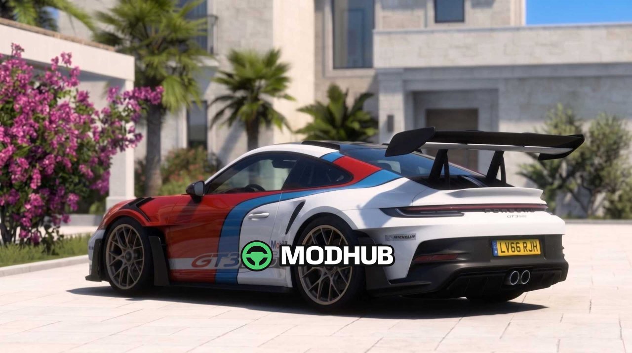 Porsche 992 GT3 RS v1.0 Mod for ETS2