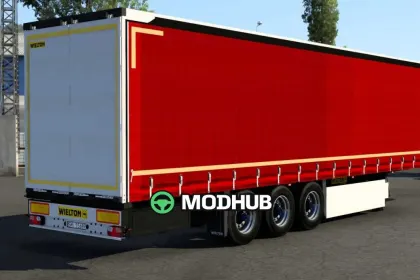 Animierter Anhänger Wielton Animation Trailer v1.60 für ETS2
