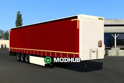 Wielton Animation Trailer v1.60 for ETS2 — 2