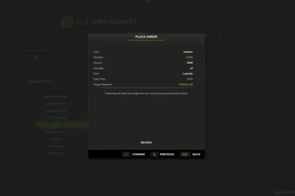 Фінансова система Futures Market для Farming Simulator 25 — 3