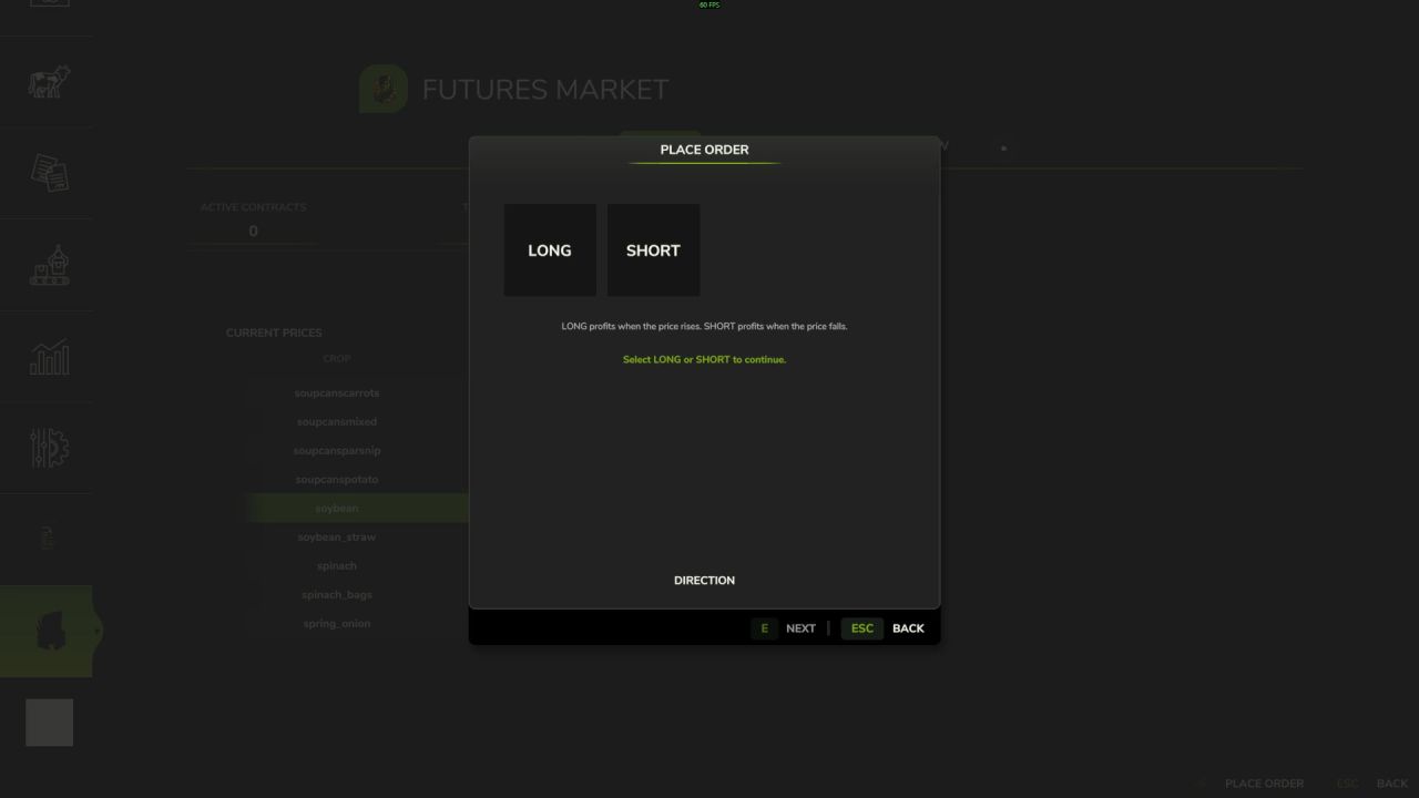 Фінансова система Futures Market для Farming Simulator 25