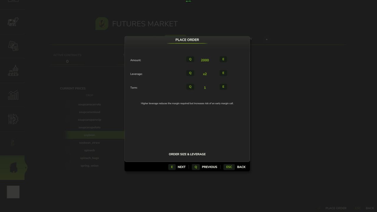 Фінансова система Futures Market для Farming Simulator 25