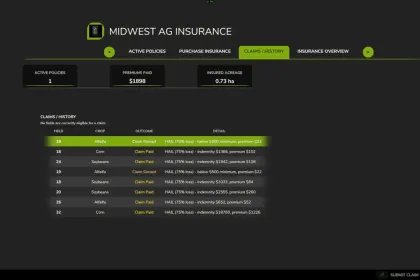 Midwest Ag Insurance «Crop Insurance» для Farming Simulator 25 — 3