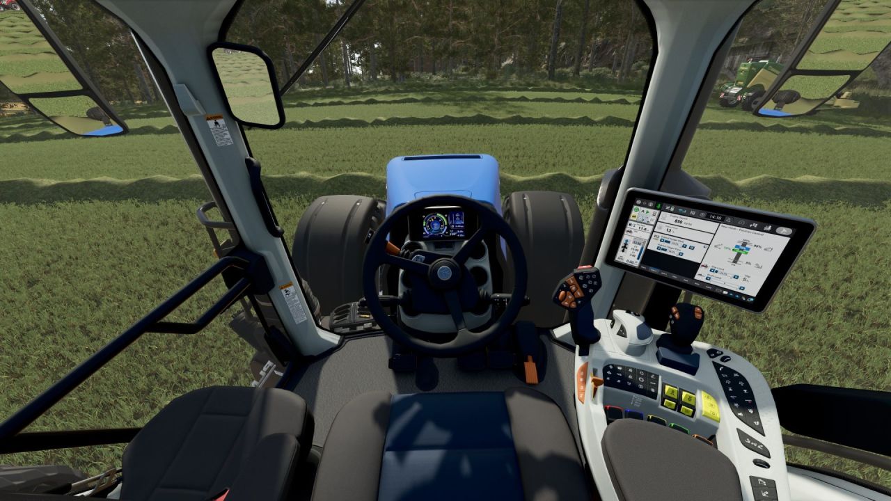 Трактор New Holland T8 Genesis для Farming Simulator 25