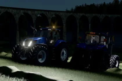 Трактор New Holland T8 Genesis для Farming Simulator 25 — 4