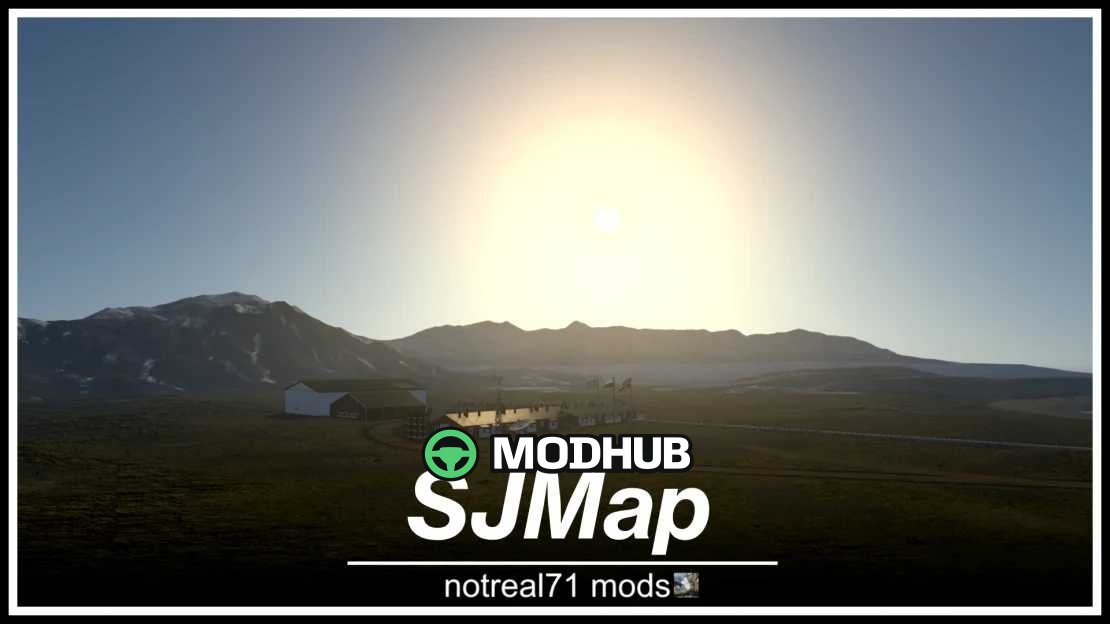 Мапа SJMap v8 1.61 для ETS2