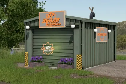 Free refueling/feeding station DF Agrar-Allrounder for Farming Simulator 25