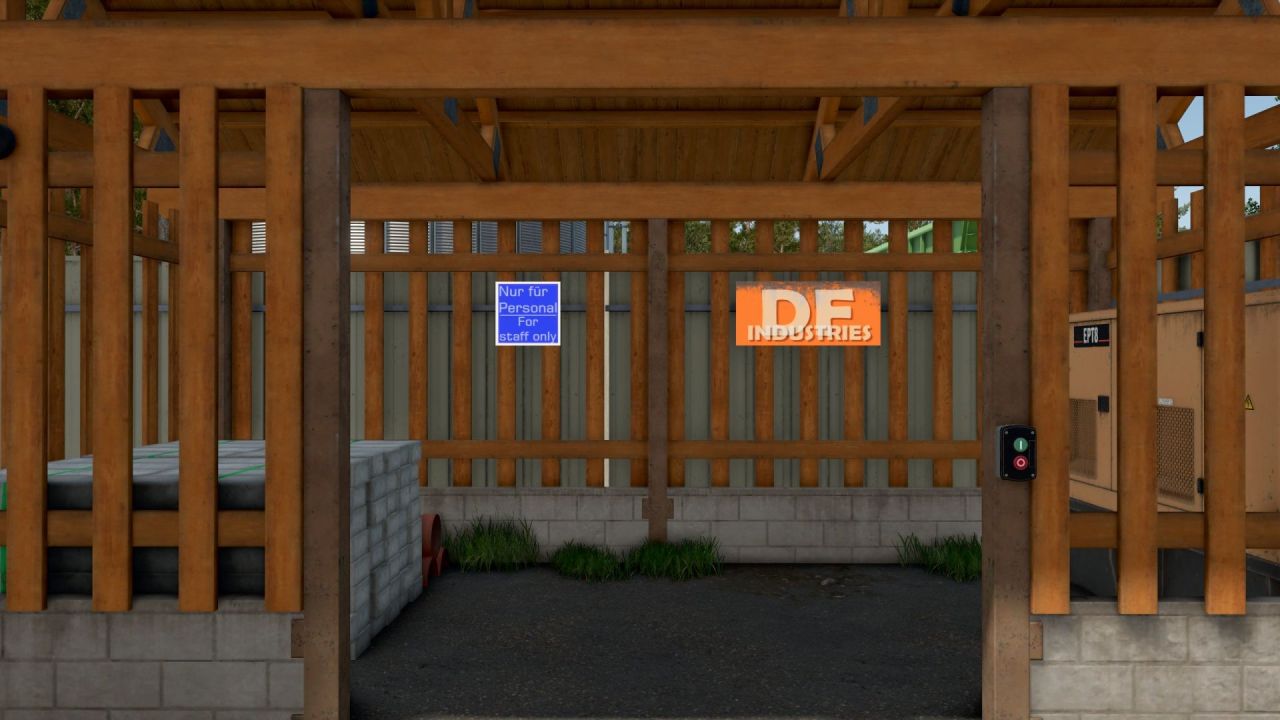 Центральний склад DF Industrie Central Warehouse v1.1.0.0 для Farming Simulator 25