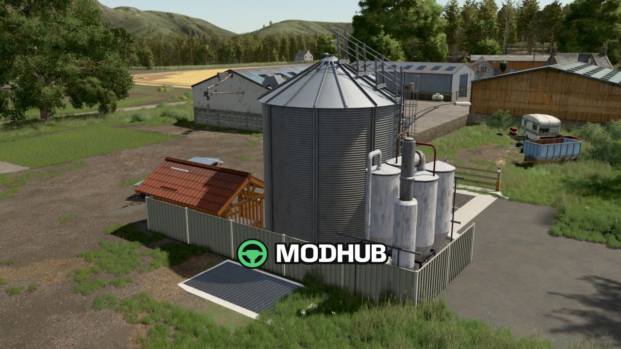 Будівля DF Industrie Central Warehouse (with clothing trigger) v1.1 для FS25
