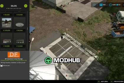 Будівля DF Industrie Central Warehouse (with clothing trigger) v1.1 для FS25 — 5