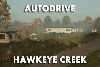 Курс AutoDrive Hawkeye Creek для Farming Simulator 25