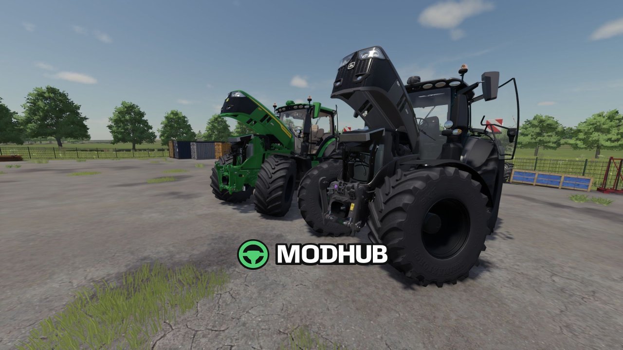 Тракторний пак John Deere 6R SLM V1.1 для FS25