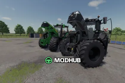 Тракторний пак John Deere 6R SLM V1.1 для FS25 — 4