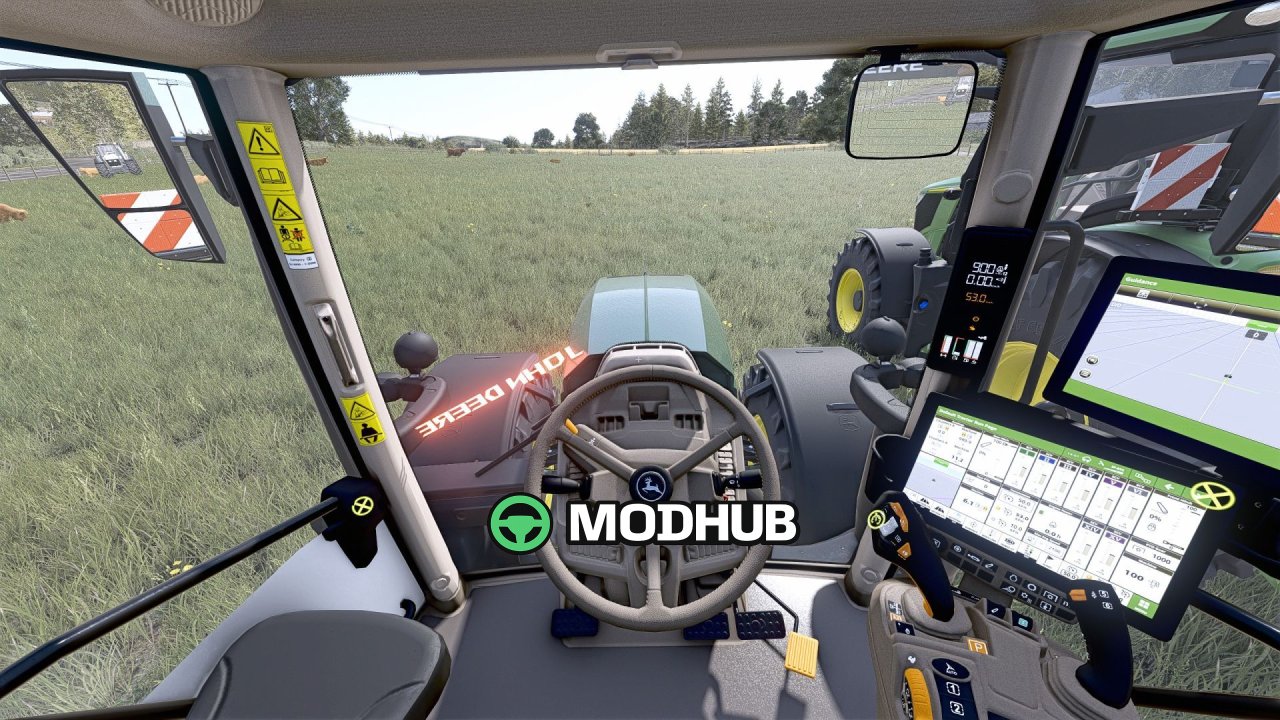 Тракторний пак John Deere 6R SLM V1.1 для FS25