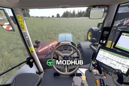 Тракторний пак John Deere 6R SLM V1.1 для FS25 — 5
