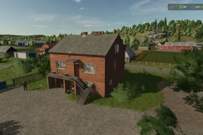 New Map Dubrovka for Farming Simulator 25 — 38 Uneven Fields and Production — 1