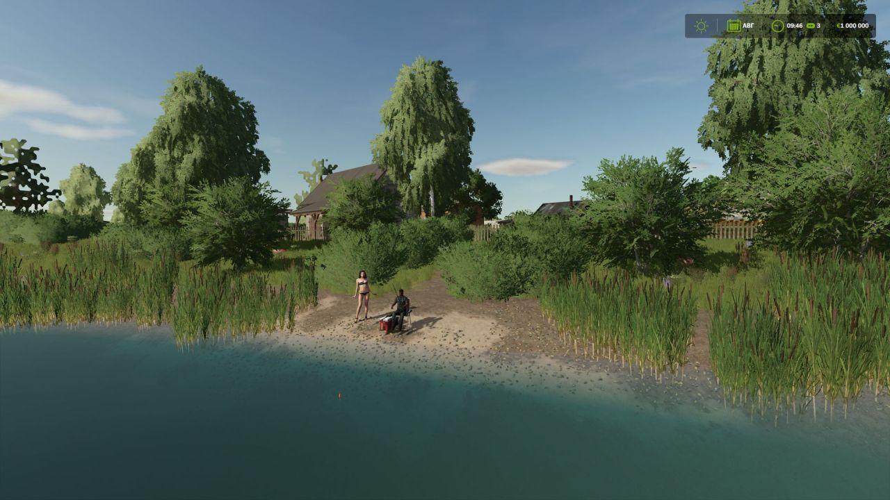 New Map Dubrovka for Farming Simulator 25 — 38 Uneven Fields and Production - Screenshots