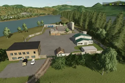 New Map Dubrovka for Farming Simulator 25 — 38 Uneven Fields and Production — 6