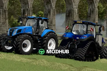 Трактор New Holland T8 Genesis V1.1 для FS25