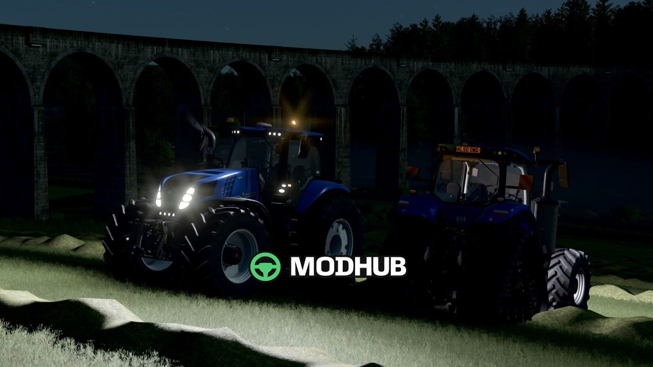 Трактор New Holland T8 Genesis V1.1 для FS25