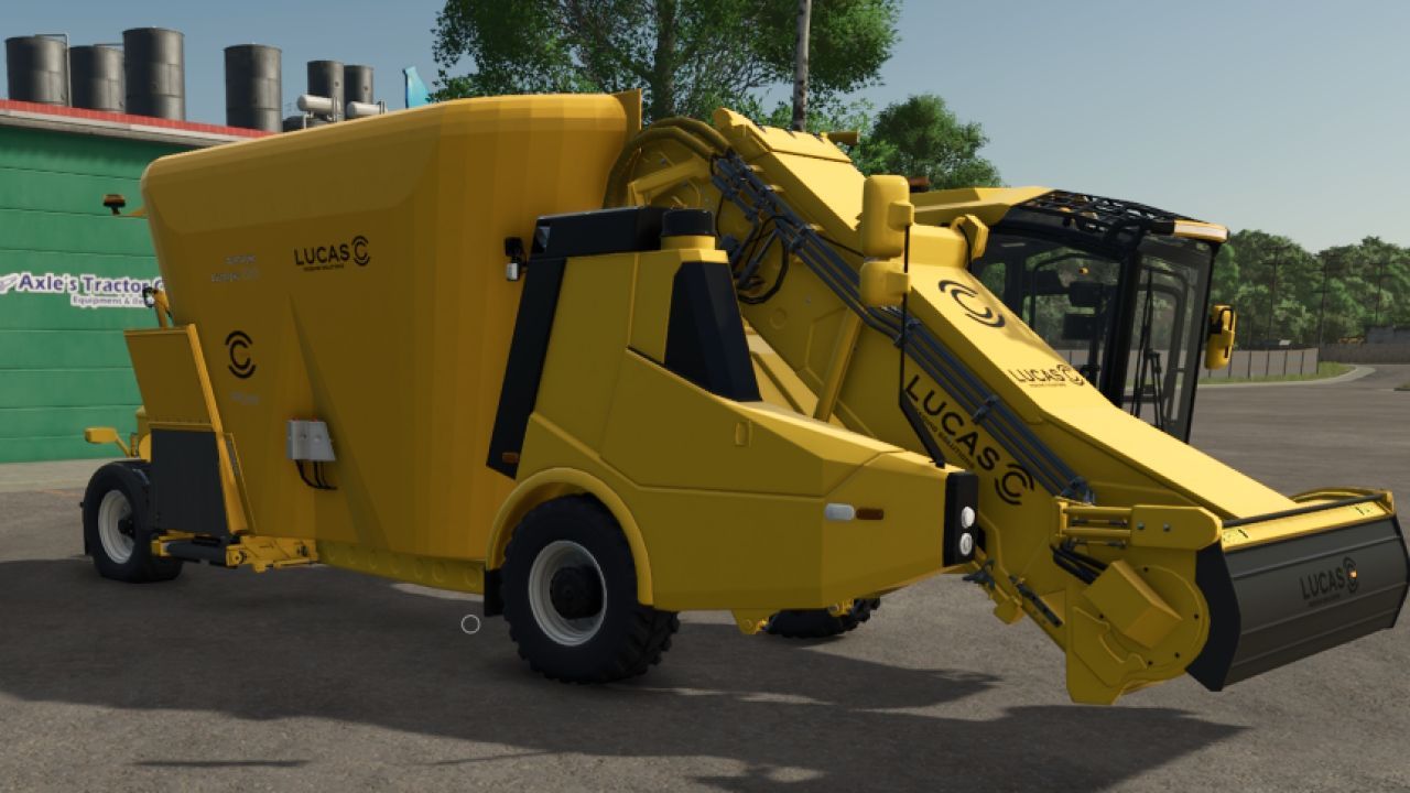 Efficient Self-Propelled Mixer Lucas Autospire — French Quality for FS25 - Screenshots