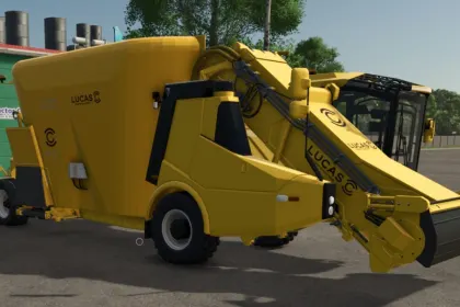 Ефективний Самохідний Кормозмішувач Lucas Autospire — Французька Якість для FS25