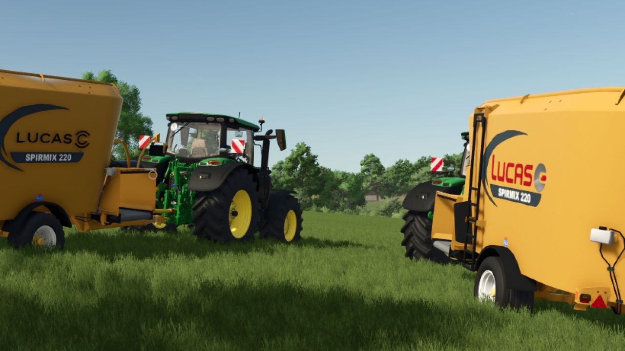 Efficient Self-Propelled Mixer Lucas Autospire — French Quality for FS25 - Screenshots