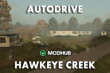 AutoDrive Hawkeye Creek V1.0 для FS25