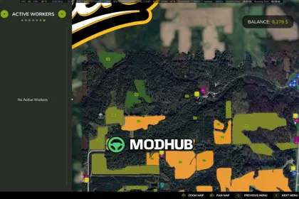 AutoDrive Hawkeye Creek V1.0 для FS25 — 3