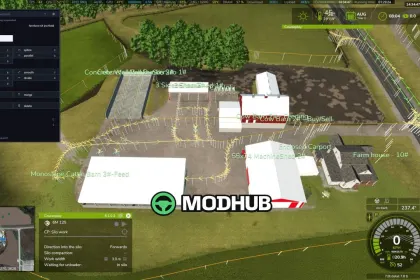 AutoDrive Hawkeye Creek V1.0 для FS25 — 5