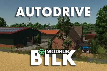 Схема AutoDrive Bilk V1.0 для FS25
