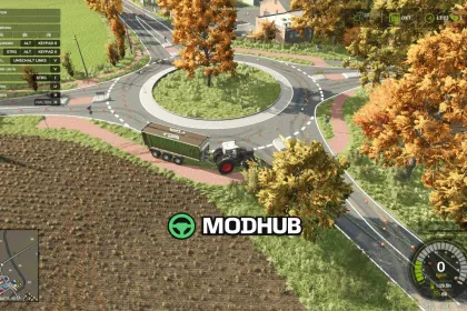 Схема AutoDrive Bilk V1.0 для FS25 — 2